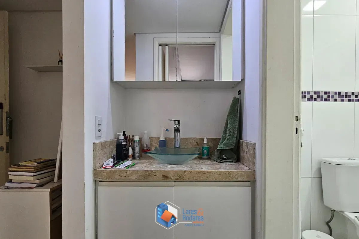 Imagem Flat para venda em Moema com 1 quarto, 39m²