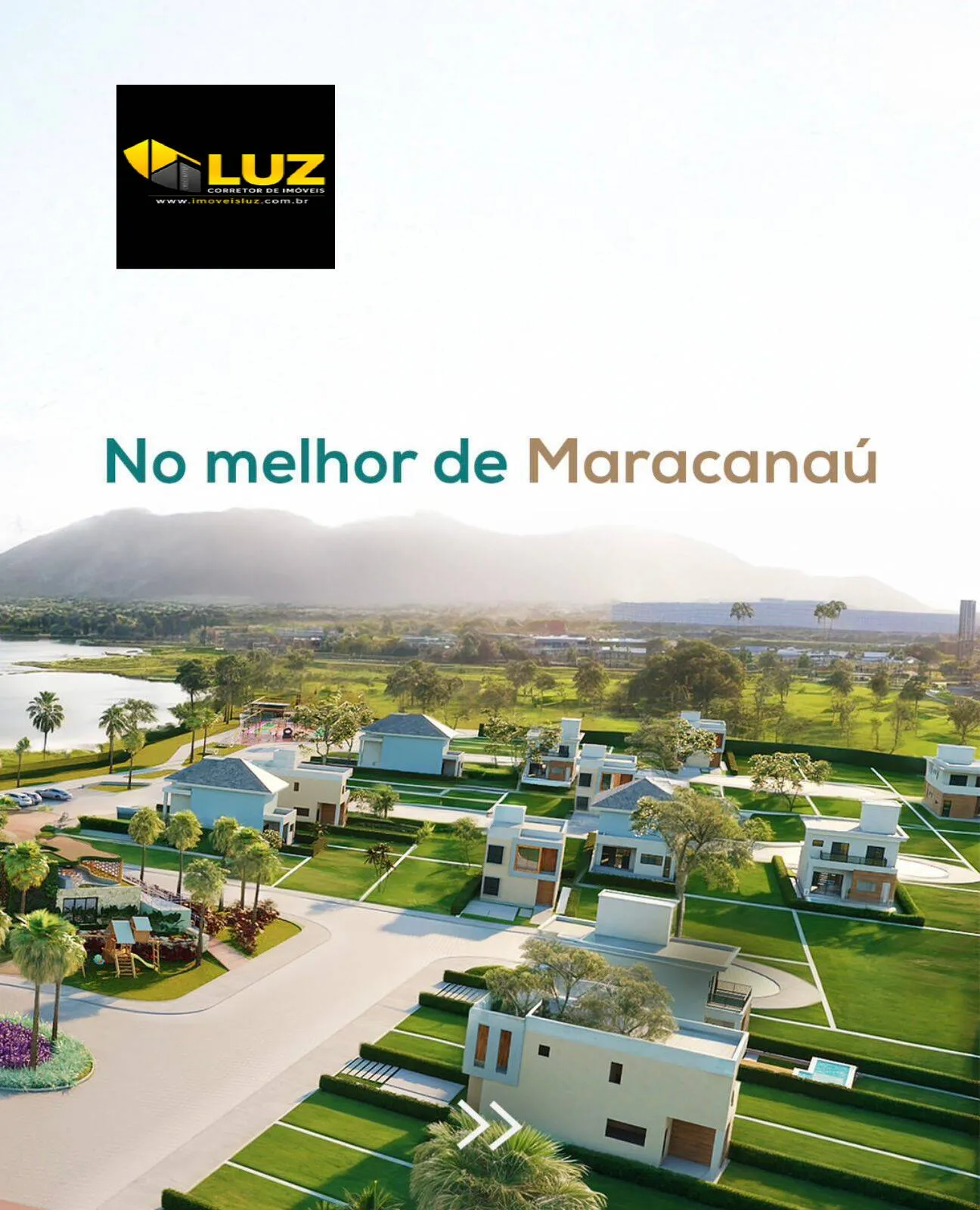 Imagem VISTA DO LAGO TERRA BRASILIS - UM NOVO MARCO EM MARACANAÚ