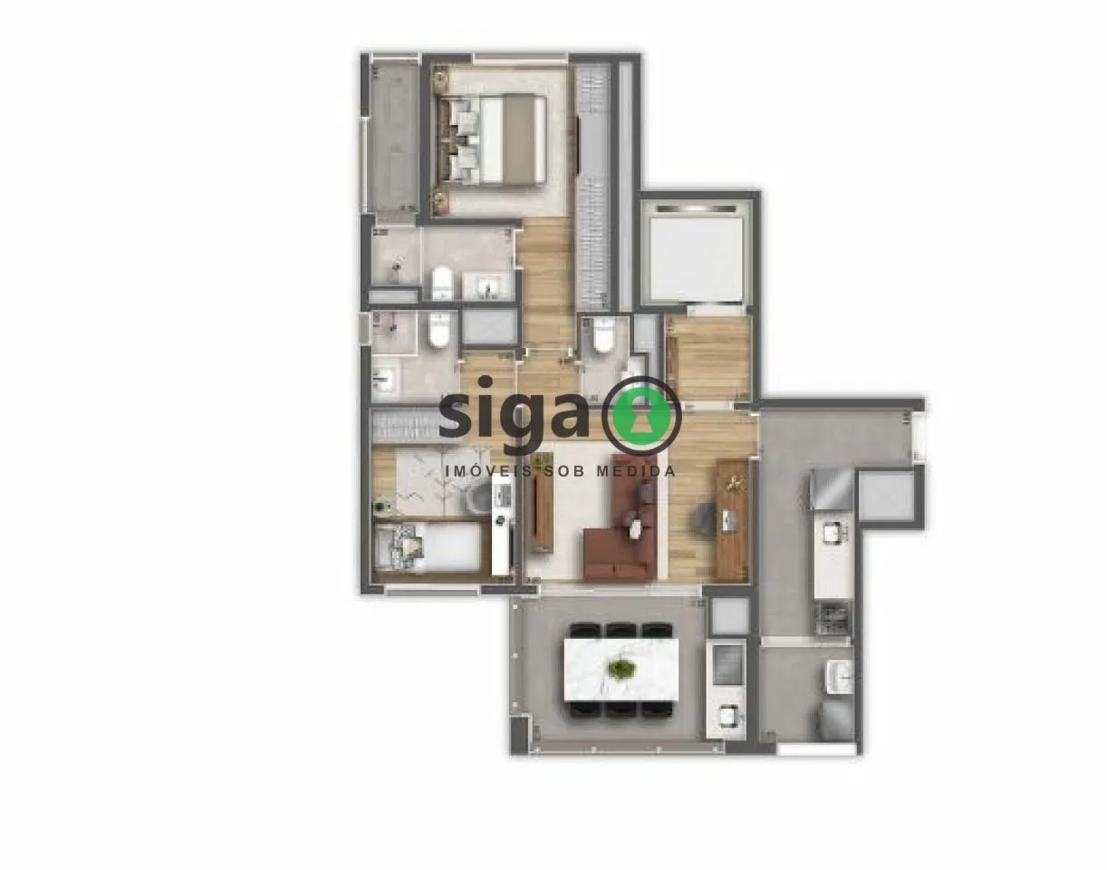 Imagem Apartamento para venda na Vila Clementino, São Paulo - SP