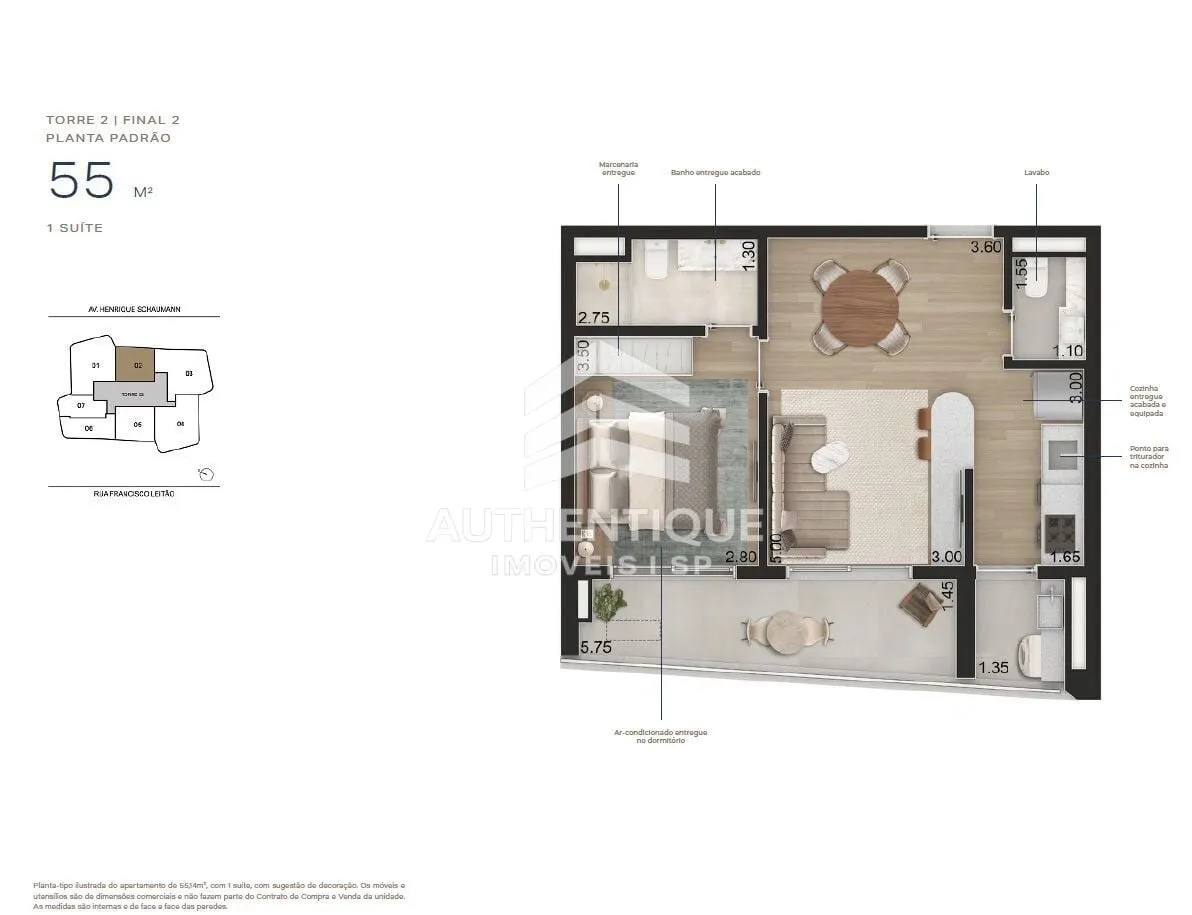 Imagem AERO By Pininfarina - Apartamento à venda no bairro Pinheiros - São Paulo/SP, Zona Oeste