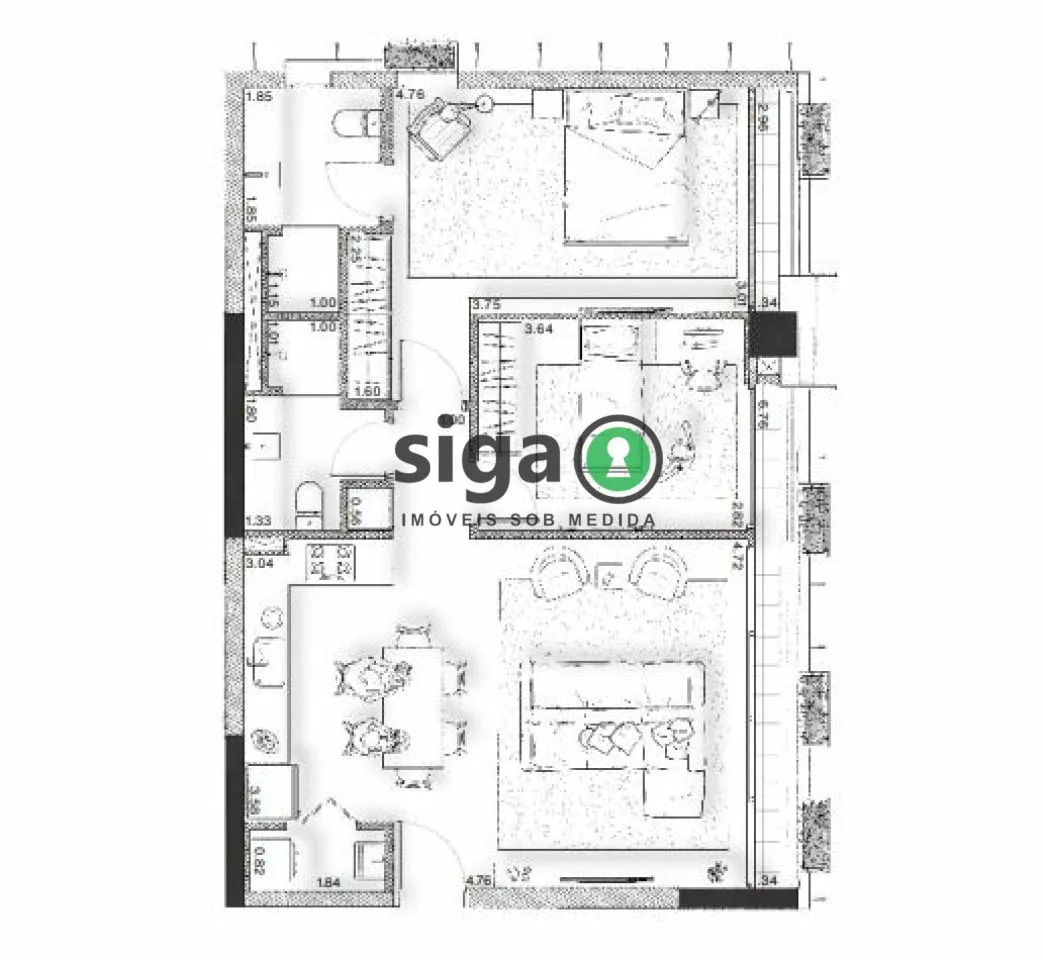 Imagem Apartamento para venda em Pinheiros 2 dormitórios, São Paulo - SP