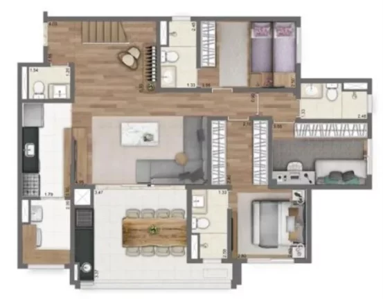 Imagem APARTAMENTO RESIDENCIAL em São Paulo - SP, Panamby