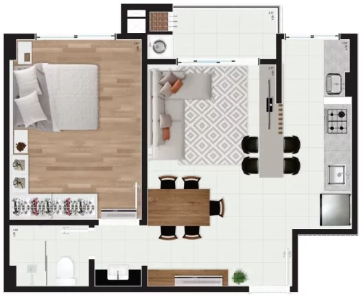 Imagem Residencial Cecília - Apartamento à venda no bairro Carvoeira - Florianópolis/SC