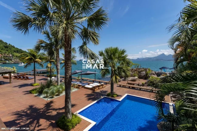 Imagem Casa Frente Mar para Temporada em Angra dos Reis / RJ no bairro Enseada