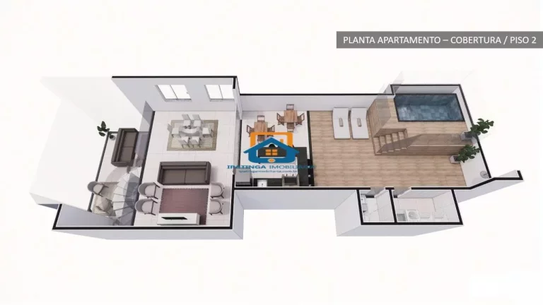 Imagem Cobertura Duplex com 3 quartos no bairro Cidade Nobre - Ipatinga
