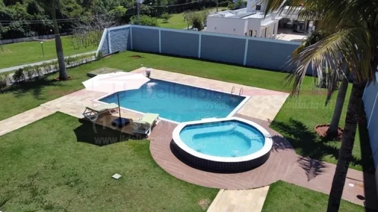 Imagem Belíssima casa de campo de alto Padrão em condomínio fechado