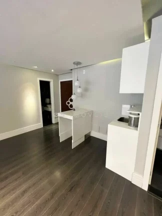 Imagem Sala Comercial no Edifício Quebec , Alphaville 55m² 2 banhos sacada. Veja!