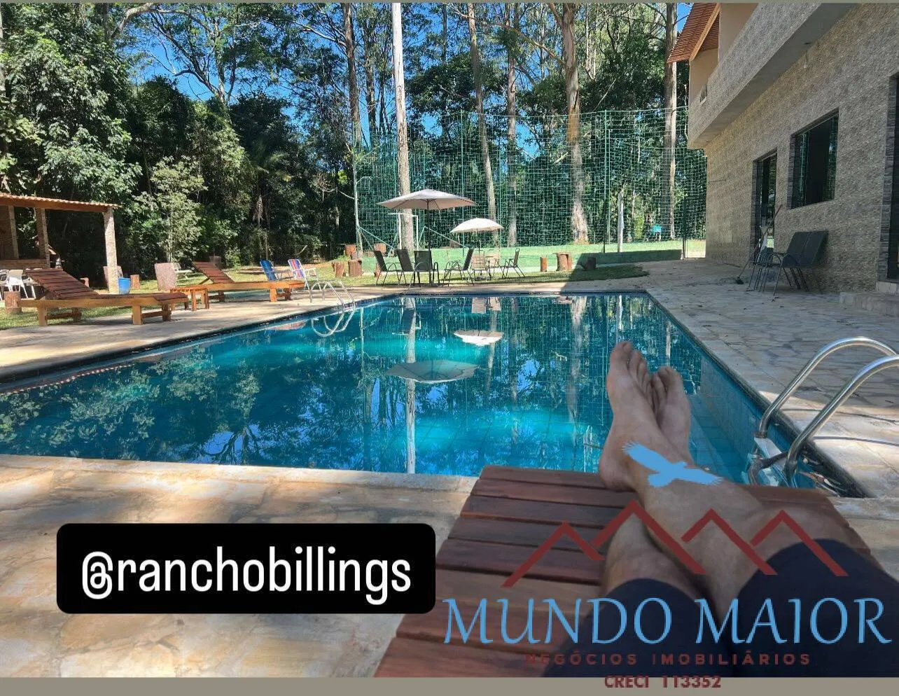 Imagem Chácara Completa em Diadema - Piscina, Represa, Eventos e Renda - 9.075M2!