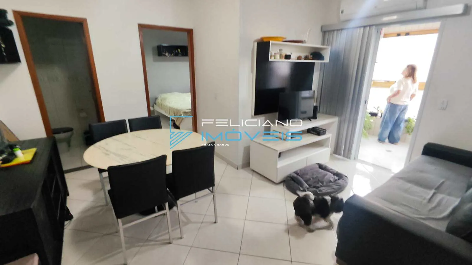 Foto do imóvel Apartamento com 1 quarto, Tupi, Praia Grande - R$ 380 mil, Cod: 7450 em Rua Itamirim