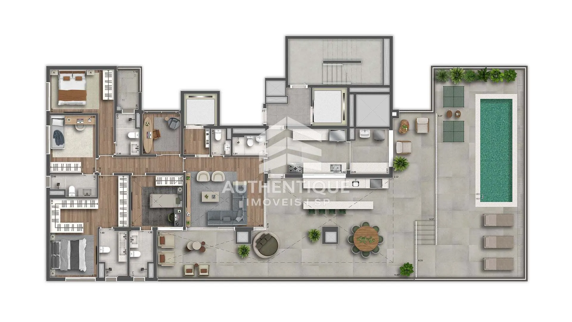 Imagem GAIA IBIRAPUERA - Apartamento à venda no bairro Vila Clementino - São Paulo/SP, Zona Sul
