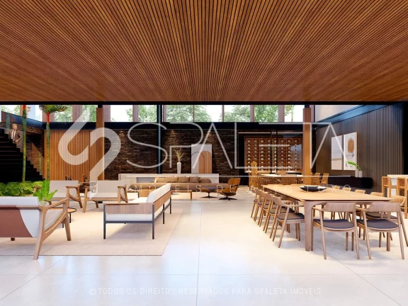 Imagem Excelente terreno com projeto por Padovani Arquitetos à venda na Quinta da Baroneza