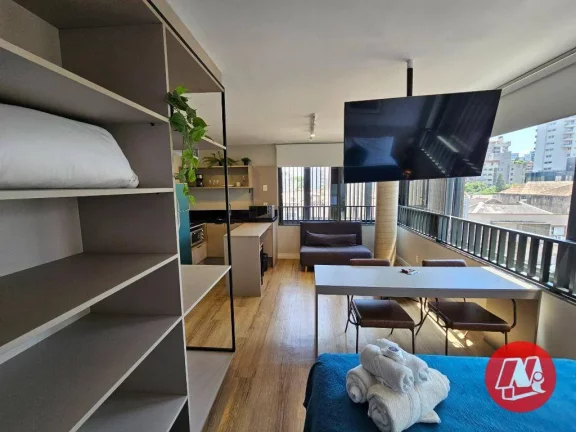 Imagem Studio com 1 dormitório para alugar, 29 m² - Auxiliadora - Porto Alegre/RS