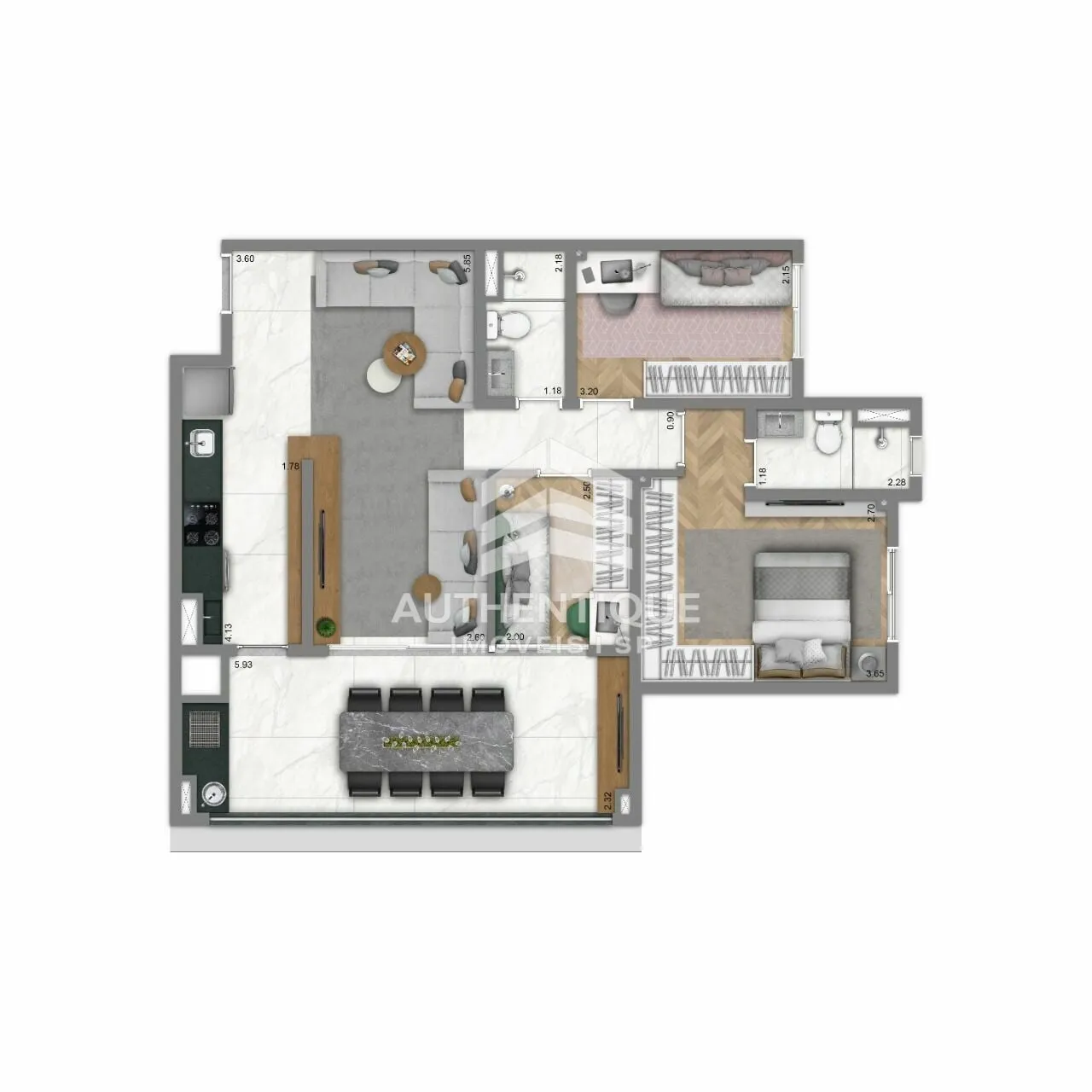 Imagem Living Blend - Bonfim Campinas - Apartamento à venda no bairro Bonfim - Campinas/SP