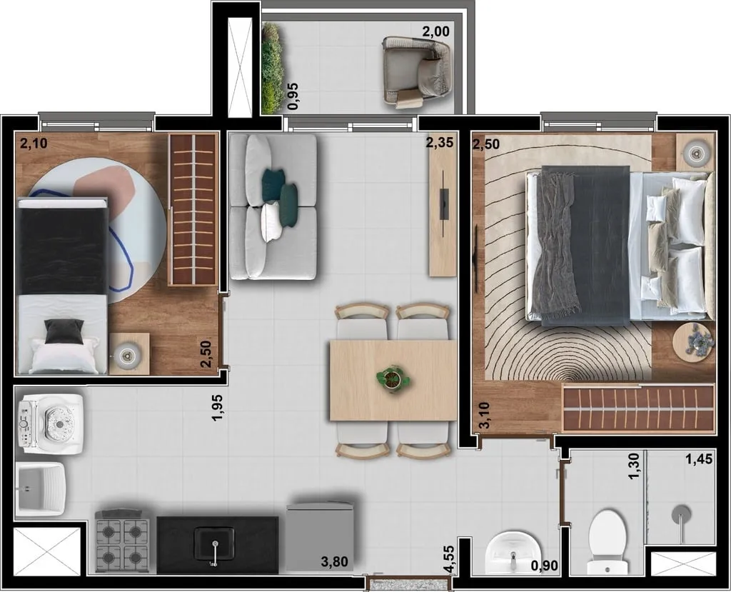 Imagem Um empreendimento completo com toda segurança, conforto e lazer que você merece. Preço e disponib...