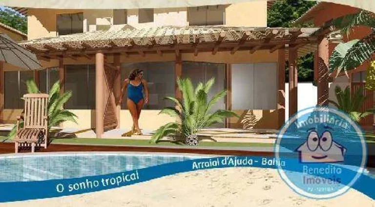 Imagem Casas Duplex no Estilo Arraial D"Ajuda - Conforto, Charme e Natureza