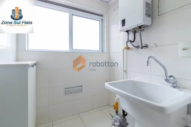Imagem Apartamento Para Alugar No Campo Belo Com 1 Dormitório e 1 Vaga