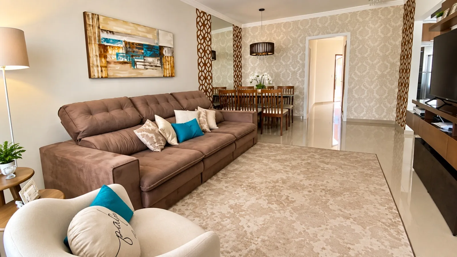 Imagem Casa térrea com energia solar, 3 dormitórios e ar-condicionado em todos os ambientes no Horto Florestal II