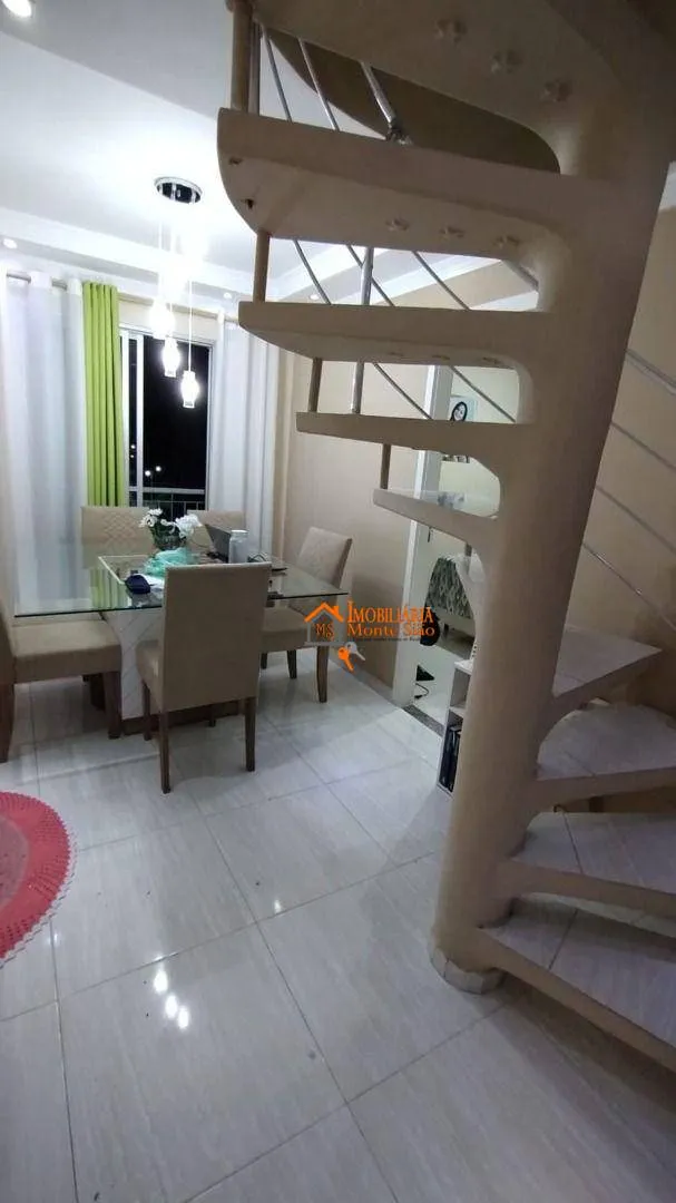 Imagem Cobertura com 3 dormitórios à venda, 96 m² por R$ 399.000,00 - Jardim São Domingos - Guarulhos/SP