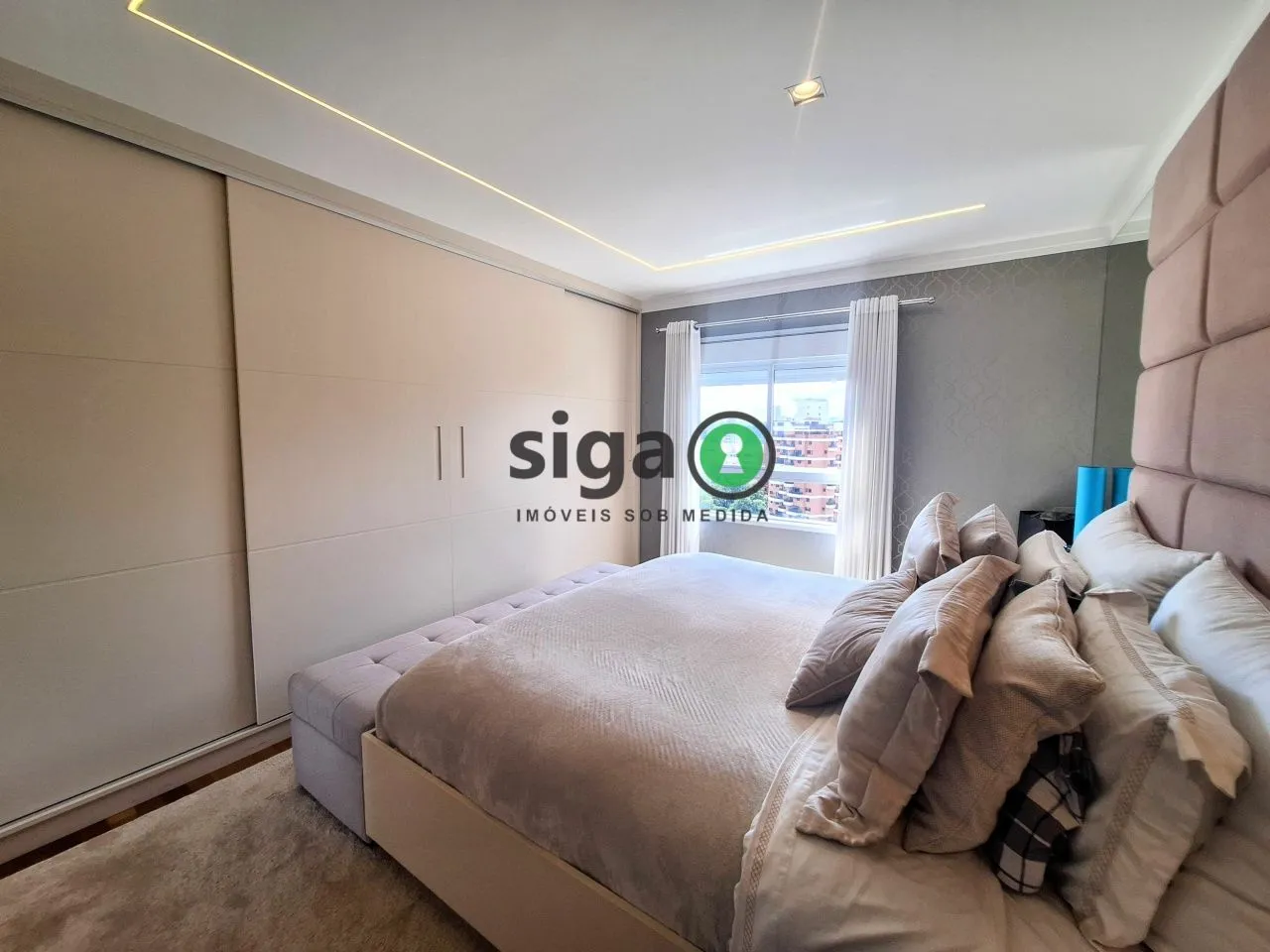 Imagem Apartamento à venda de 171 m² com 3 suítes, 3 vagas e lazer completo no Cristais da Terra
