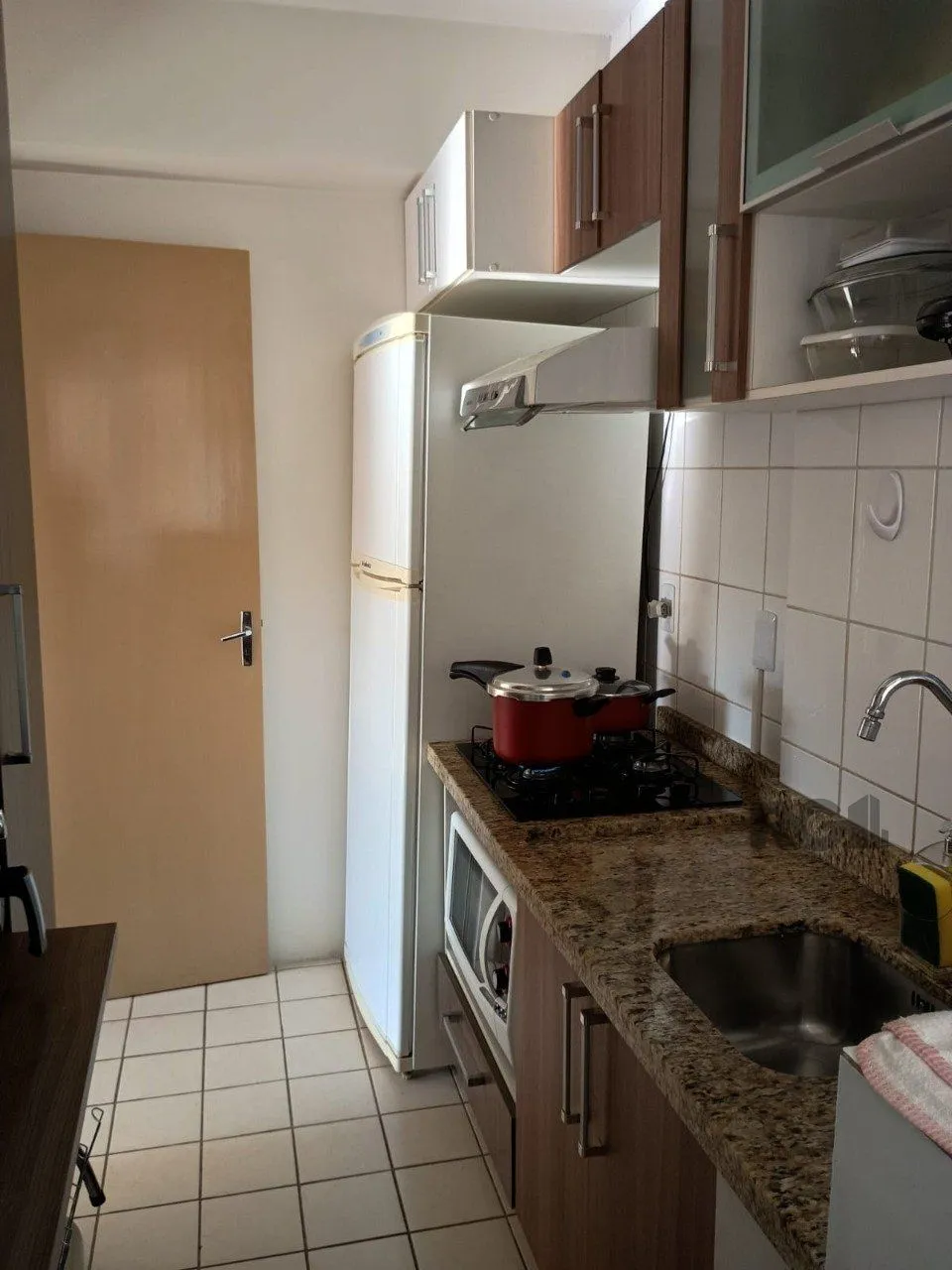 Imagem Apartamento semi mobiliado, 1 dormitporio, Bairro Santo Angelo