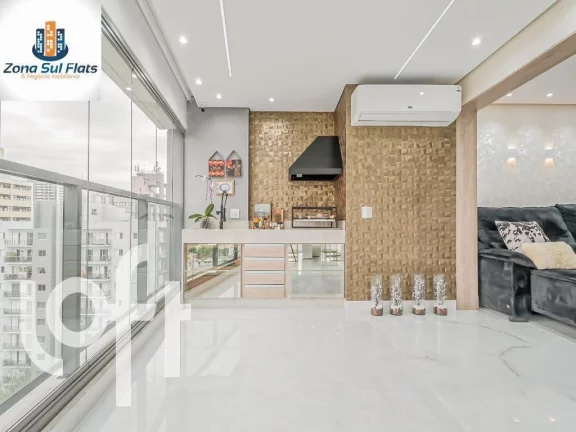 Foto do imóvel Apartamento Alto Padrão à Venda No Campo Belo Com 3 Dormitórios Sendo 2 Suítes, Varanda Gourmet e 2 Vagas em RUA MORAIS DE BARROS