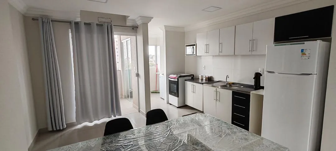 Imagem Imóvel Mobiliado em Cascavel: Apartamento à venda no Loteamento Santo Onofre - 63.32m²