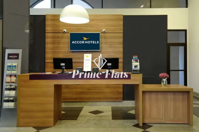 Imagem Flat para venda no Mercure São Paulo Paraiso Hotel, com 1 dormitório e 1 vaga de garagem