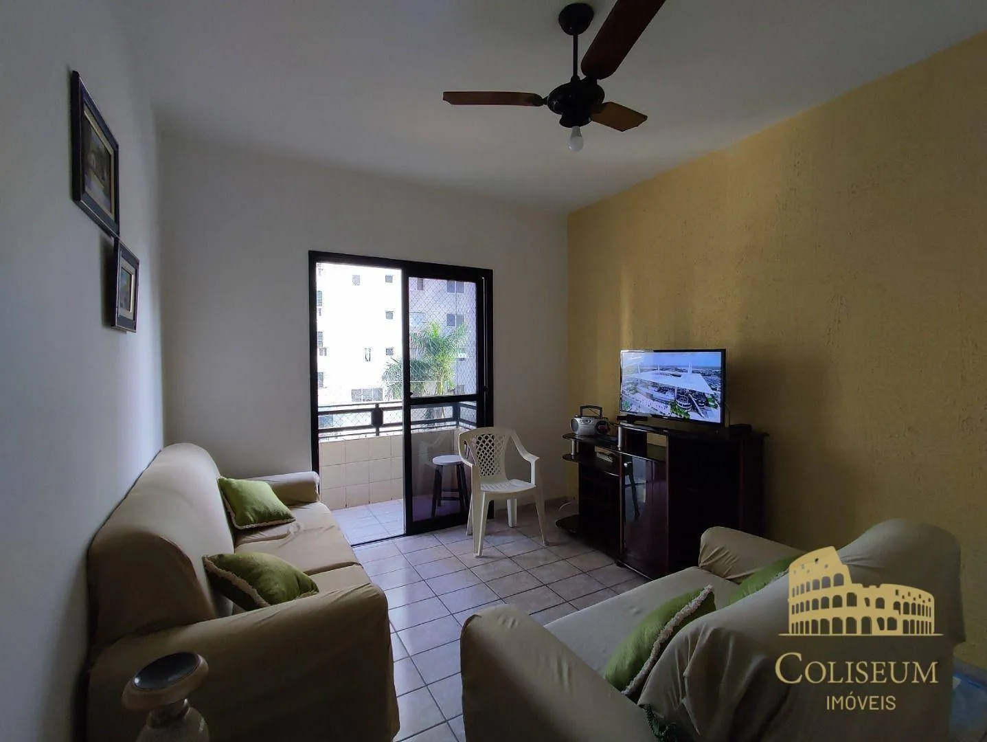 Imagem Apartamento com 2 dormitórios à venda, 90 m² por R$ 340.000,00 - Canto do Forte - Praia Grande/SP