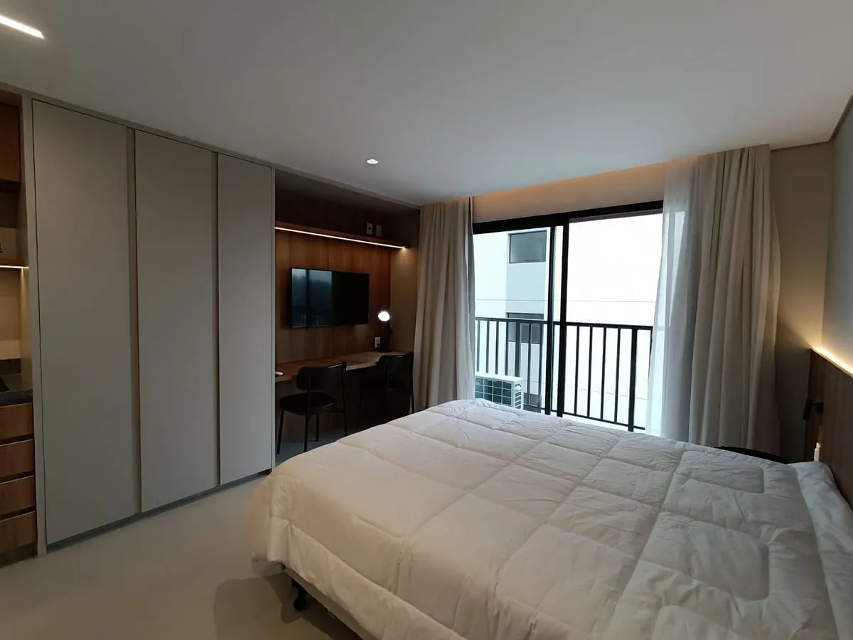 Imagem Apartamento com 1 Quarto para alugar, 28m² - Pinheiros