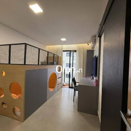 Imagem Apartamento mobiliado com 4 dormitórios à venda, 224 m² por R$ 2.790.000 - Setor Marista - Goiânia/GO