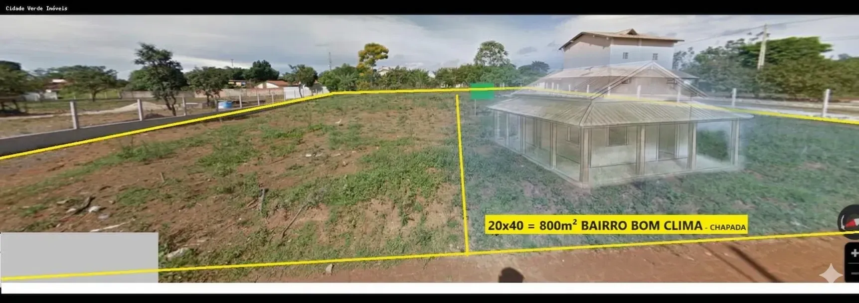 Imagem Terreno à Venda, 800 m² em Chapada dos Guimarães - Chapada dos Guimarães