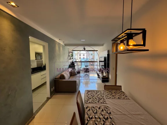 Imagem Apartamento 2 quartos, suíte, sol da manhã, montado e decorado, vista mar