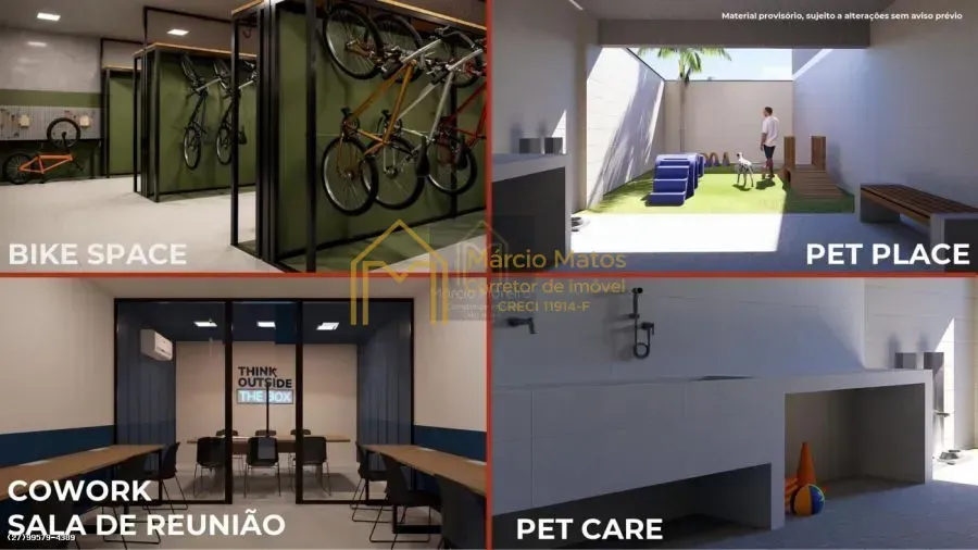 Imagem APARTAMENTO 2 DORMITÓRIOS PARA VENDA EM VILA VELHA, COCAL, 2 DORMITÓRIOS, 1 BANHEIRO, 1 VAGA