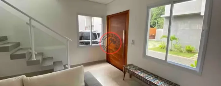 Imagem CAMBURY, LOCAÇÃO TEMPORÁRIA.CASA COM 3 SUÍTES DENTRO DE CONDOMÍNIO, PRÓXIMO A PRAIA COM PISCINA PRIVATIVA E AREA GOURMET