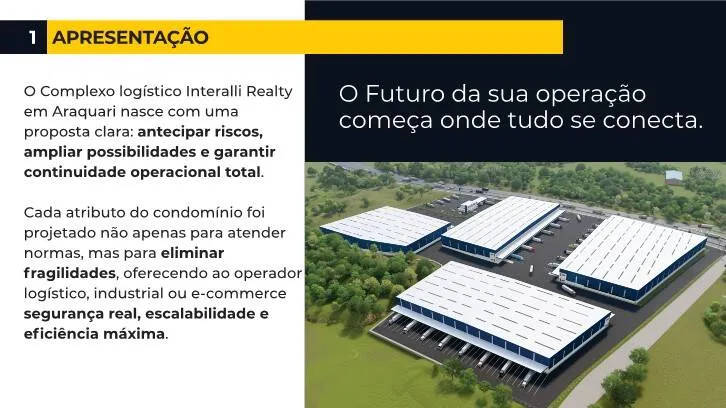 Imagem Galpões Industriais Premium para Locação na BR-101