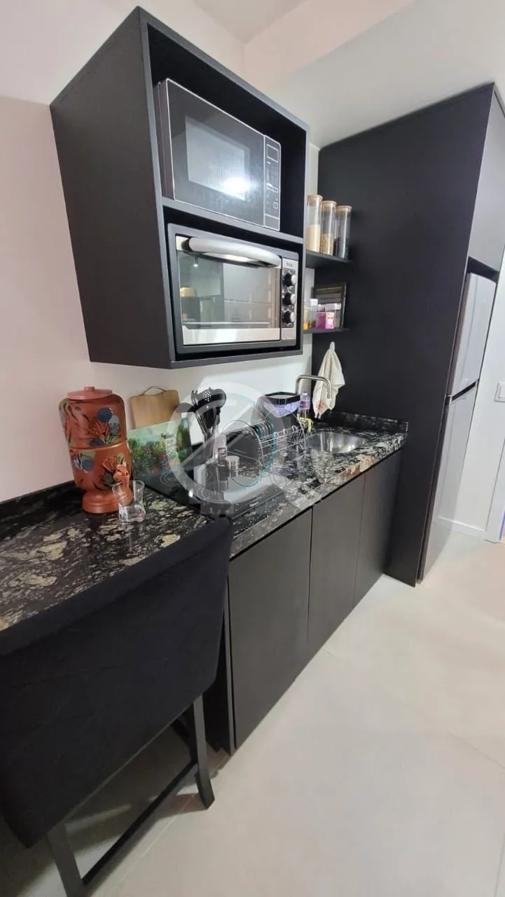 Imagem Apartamento studio de luxo garden mobiliado de 54 m², com todos móveis planejados e eletros e 1 va...