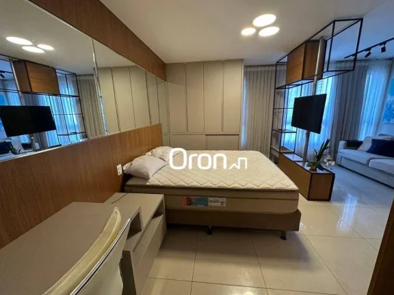 Imagem Flat mobiliado com 1 dormitório à venda, 34 m² por R$ 510.000 - Setor Bueno - Goiânia/GO
