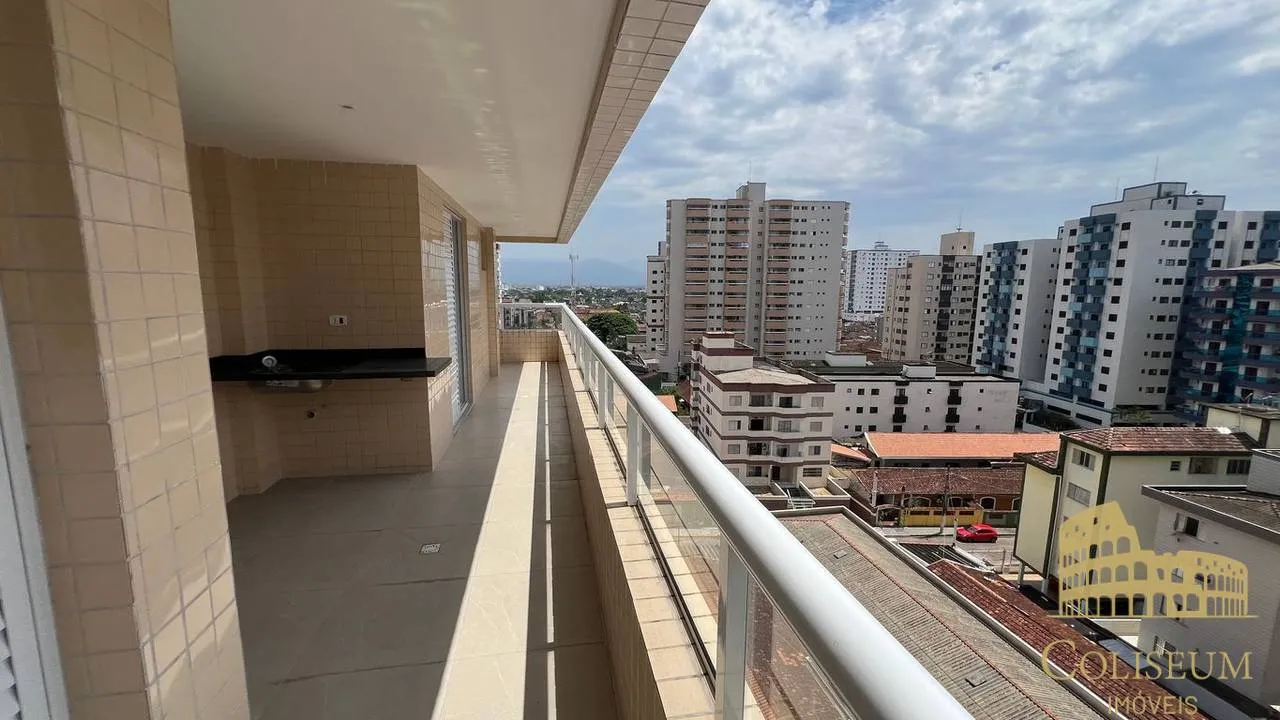 Foto do imóvel Apartamento com 2 dormitórios para alugar, 84 m² por R$ 3.600,00/mês - Aviação - Praia Grande/SP