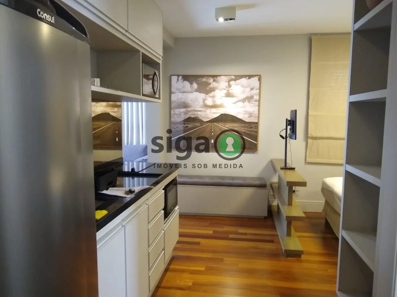 Foto do imóvel Apartamento 1 quarto para alugar Mobiliado no Jardim Paulista