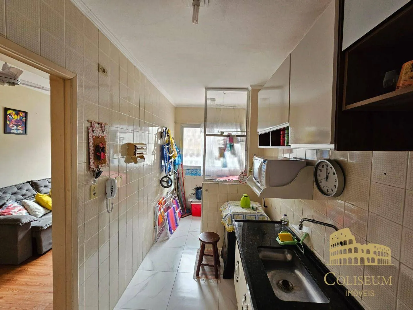 Imagem Apartamento com 1 dormitório à venda, 48 m² por R$ 265.000,00 - Vila Assunção - Praia Grande/SP