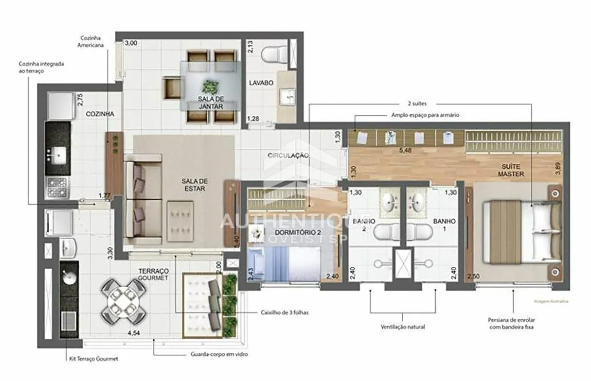 Imagem New Parker Aclimação - Apartamento à venda em São Paulo/SP