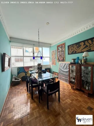 Imagem APARTAMENTO NO CORREDOR DA VITÓRIA 4/4 UMA SUÍTE VISTA MAR COM UMA VAGA COM INFRA