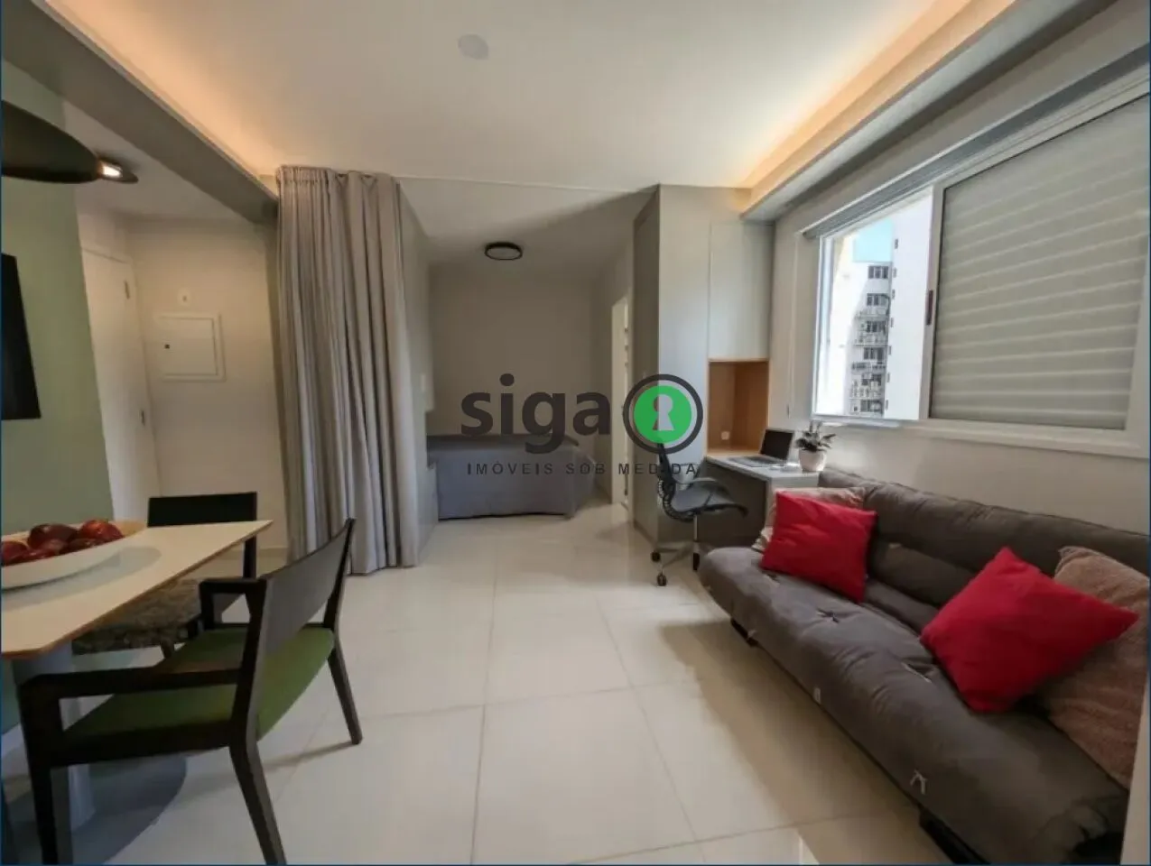Imagem Apartamento de 30m² - mobiliado para alugar na Vila Olímpia ? São Paulo