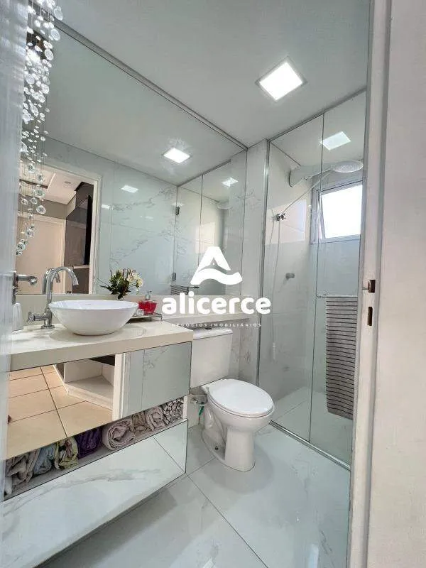 Imagem Apartamento de 2 dormitórios com sacada e churrasqueira na Palhoça bairro Bela Vista