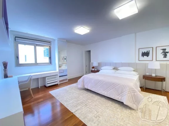 Imagem APARTAMENTO FRENTE MAR - EXCLUSIVIDADE 1 AP. POR ANDAR 5 Suítes + Dependência e