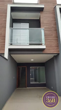 Imagem Excelente Sobrado novo com 3 quartos e suíte 2 vagas 115m².