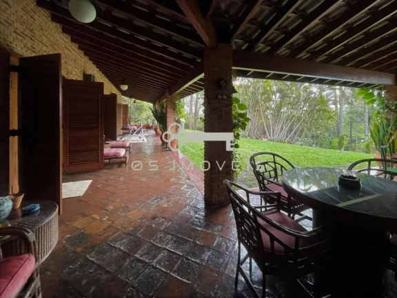 Imagem Casa na Fazendinha: Terreno 7.390m² = piscina,gourmet,tênis,sauna,hóspedes!