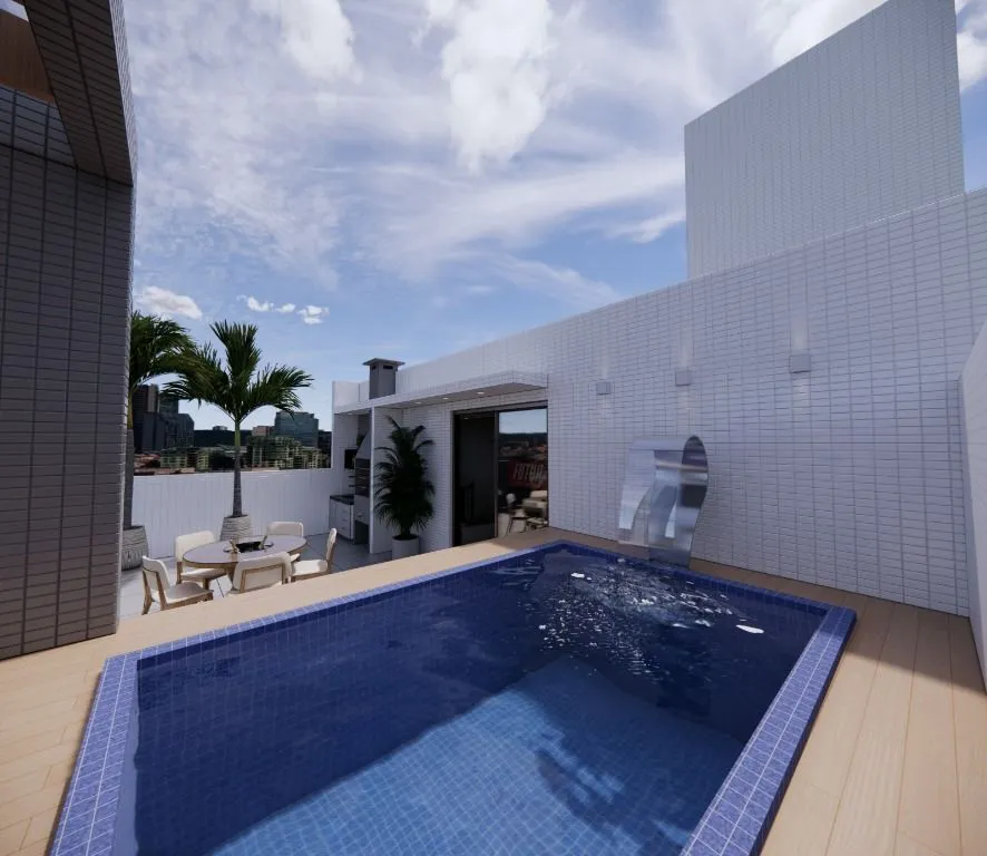 Imagem Cobertura com 3 dormitórios à venda, 74 m² por R$ 669.787,00 - Bessa - João Pessoa/PB