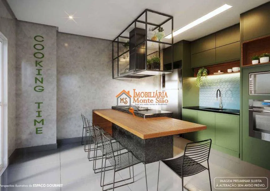 Imagem Studio com 1 dormitório à venda, 46 m² por R$ 396.828,00 - Picanco - Guarulhos/SP