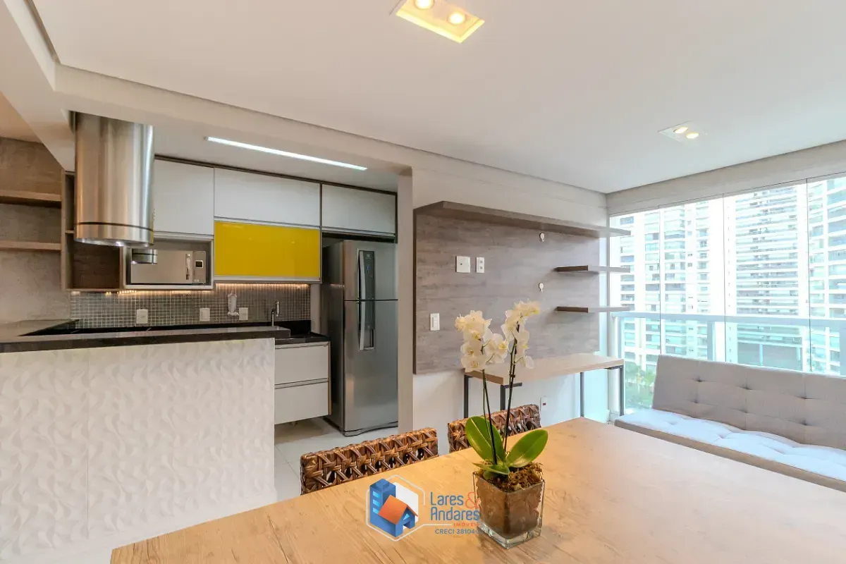 Imagem Apartamento para venda em Brooklin com 2 quartos, sendo 1 suíte, 69m²